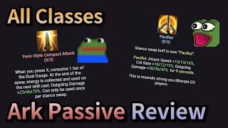 [Lost Ark] All Ark Passive Review (Pre-change)