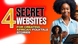 4 Secret Website For Creating African Folktale Animation stories| African tale #folktale #folklore