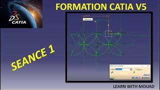 FORMATION CATIA V5 EN ARABE DE A à Z / SEANCE 1