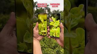 Realme 12 pro plus vs Samsung S23 FE Portrait Test #shorts