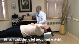 West New York Chiropractor Helps Patient With Sinus Pain and Neck Pain