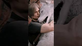 Leon LOVES Dogs! - RE4 (ORIGINAL VS REMAKE) #shorts #residentevil4