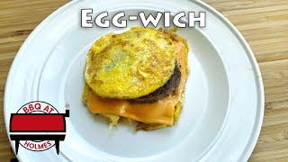 Eggwich -- a 5-Minute, Keto-Friendly, Carb-Free Breakfast -- on the Blackstone