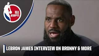 LeBron James on Bronny's 'emotional' draft night, how much more he has to give & more | SportsCenter