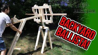 Make Homemade Ballista With Supplies From Home Depot!!