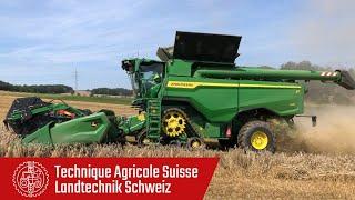 John Deere mit neuen Dreschern