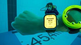 Apple Watch Ultra at 45 Meters - Is It Really a Diving Computer?