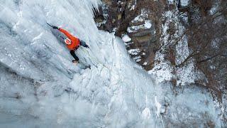 Ice Climbing at The Narrows - Pennsylvania