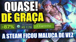 CORRE! Jogos AAA quase de GRAÇA na STEAM MALUCA agora mesmo!