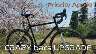 BIKE VIDEO | Priority Apollo Drops to Flatbar Conversion - VO CRAZY BARS