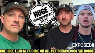 DDE EXPOSED HUGE LEAK!!(GONE M.I A ON ALL PLATFORMS!)DAVE'S ANNOUNCEMENT! WHISTLINDIESEL ROBBED!