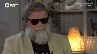 'What is happening in Ukraine is a disgrace.' Russian rock legend Boris Grebenshchikov. English dub