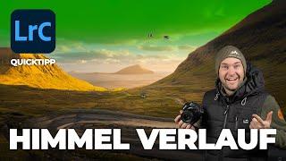 Eine perfekte Maske für den Himmel mit Verlauf! | 1 Minute Lightroom