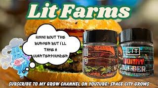 LIT FARMS THCA STRAIN REVIEW: Donny Burger () Use Code: SPACECITY