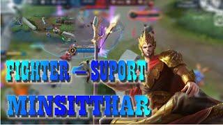 * FIGHTER MINSITTHAR FAKE * | WEARIX ESPORTS GAMEPLAY - Mobile Legends