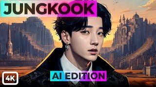 Jungkook - Jeon Jeongguk - Retro Future of BTS | 4K Video | AI Edition #edit #bts #tiktok #btsarmy