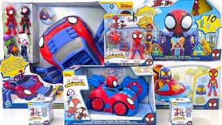 Marvel Spidey and His Amazing Friends Unboxing Review | Spidey Hover Spinner | RC & Surprise Figures