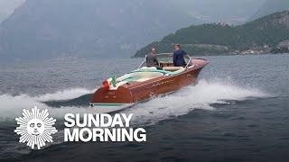 Italy's classic Riva wooden motorboats