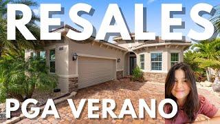 LUXURY RESALES IN PGA VERANO - PORT SAINT LUCIE FLORIDA - NEGOTIABLE PRICES - quick move in