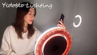 【Factory direct】Yidoblo 10'' Led Ring Light with USB charger/ table stand for makeup/selfie-Meidike