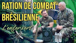 LA RATION DE COMBAT BRÉSILIENNE présentation, dégustation et moustiques !