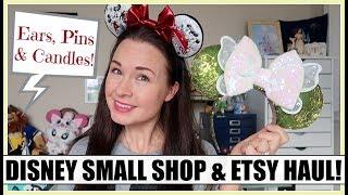 DISNEY SMALL SHOP HAUL for 2019! Minnie Ears, Candles & Pins, oh my!