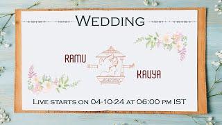 Ramu weds Kavya