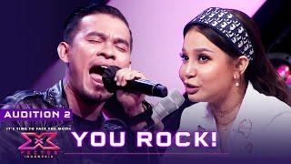 YOU ROCK! Akhsin Zaidi Berhasil Membuat Takjub Para Judges Lewat Suaranya - X Factor Indonesia 2021