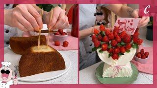 Creating a Memorable Mother's Day Strawberry Bouquet Cake!