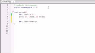 Buckys C++ Programming Tutorials - 38 - Introduction to Pointers