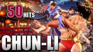 50-Hit Combo! SF6 Chun-Li Combos + Hype!