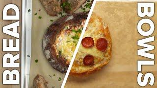 Bread Bowls 4 Ways