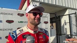 Shane van Gisbergen After Talladega Crash: "It Was Fun Running Up Front"