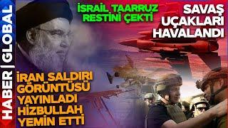 İran Saldırı Görüntüsünü Paylaştı Hizbullah Saldırıyı İlan Etti! ABD Donanması İran'ı Kuşattı