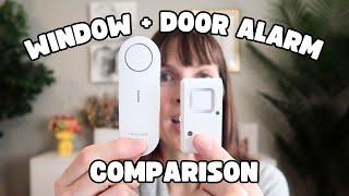 Cheap Burglar Alarm Comparison | Tecknet vs  GE Window + Door Alarms