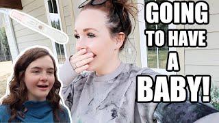 GOING TO HAVE A BABY! | PREGNANCY ANNOUNCEMENT REACTION| Somers In Alaska