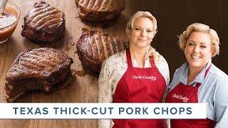 How to Make Texas Thick-Cut Smoked Pork Chops