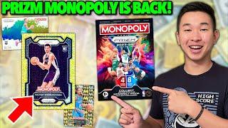 PRIZM MONOPOLY IS BACK FOR 2024!  2023-24 Panini Prizm Monopoly Retail Blaster Box Review x5