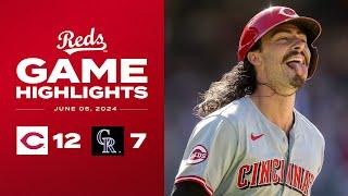 Reds vs. Rockies Game Highlights (6/5/24) | MLB Highlights