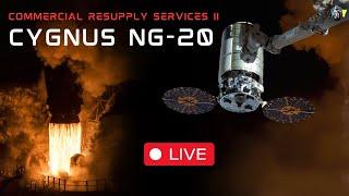 LIVE: SpaceX CRS-2 Cygnus NG-20 Mission Launch to the ISS