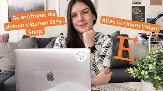 So gründest du deinen eigenen Etsy-Shop - von der Idee bis zur Umsetzung| Finanzamt, AGB, Preis uvm