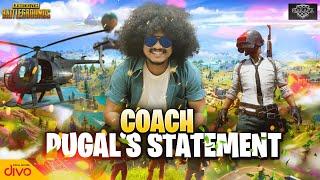 Coach Pugal’s statement - Makapa Esports Company