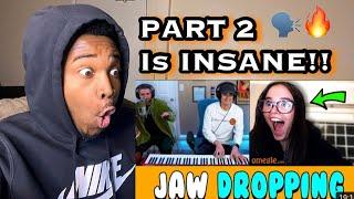 THIS DUO IS UNSTOPPABLE!!!!  Pianist and Rapper AMAZE Strangers! Omegle 32| (REACTION!!)