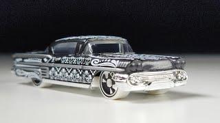 Hot Wheels Mainline Review: '58 Impala | 2022 HW Arts Cars | Treasure Hunt