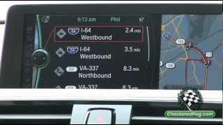 How To Use Navigation System in BMW 3 Series with BMW iDrive