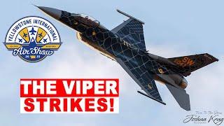 Viper demo!!! Capt. Aimee "Rebel" Fiedler ROCKS the F-16 Fighting Falcon  