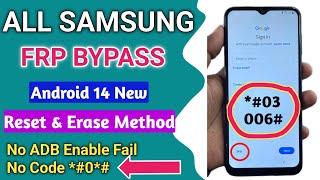 Finally New Method 2024:- Samsung Android 14 Frp Bypass Without Pc || Google Account Unlock