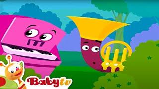 Sing, dance ​​​ and Eat Jam with the Jammers!  Musical Instruments for Kids @BabyTV