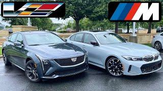 2025 BMW M340i vs Cadillac CT5V | Which is Better for Driving Enthusiasts?