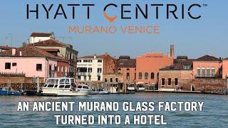 Hyatt Centric Murano Venice. Duplex Suite. Breakfast Buffet.